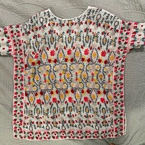 LIKE NEW Johnny Was Embroidered Top